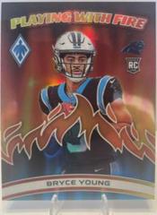Bryce Young [Orange] #PWF-1 Football Cards 2023 Panini Phoenix Playing with Fire Prices