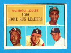 NL Home Run Leaders Baseball Cards 1961 Topps Prices