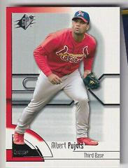 Albert Pujols Baseball Cards 2002 Spx Prices