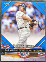 Derek Jeter [Blue] #PP-1 Baseball Cards 2022 Topps Update Paragons of the Postseason Prices