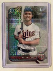 Bryan Acuna [Mega Box Mojo] #BCP-151 Baseball Cards 2022 Bowman Chrome Prospects Prices