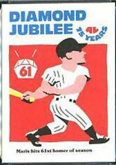Roger Maris Baseball Cards 1976 Laughlin Diamond Jubilee Prices
