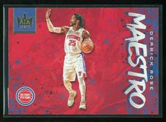 Derrick Rose #28 Basketball Cards 2019 Panini Court Kings Maestros Prices