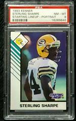 Sterling Sharpe [Portrait] Football Cards 1993 Kenner Starting Lineup Prices