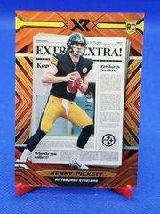 Kenny Pickett [Orange] #EXT-1 Football Cards 2022 Panini XR Extra Prices