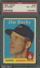 Jim Busby #28 Baseball Cards 1958 Topps Prices