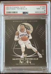 Matisse Thybulle #169 Basketball Cards 2019 Panini Noir Prices