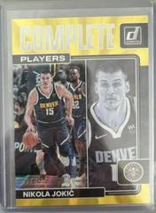 Nikola Jokic [Yellow Laser] #6 Basketball Cards 2022 Panini Donruss Complete Players Prices