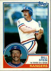 Bill Stein Baseball Cards 1983 Topps Prices