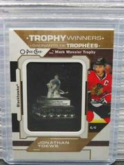 Jonathan Toews [Mark Messier] Hockey Cards 2023 O-Pee-Chee Trophy Patch Prices