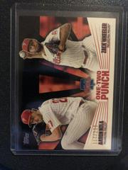 Zack Wheeler, Aaron Nola [Black] #12P-10 Baseball Cards 2023 Topps One Two Punch Prices