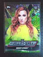 Becky Lynch [Yellow] Wrestling Cards 2021 Topps WWE Superstars Super Elite Prices