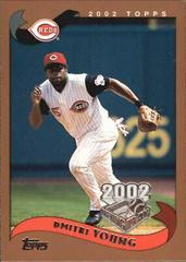Dmitri Young #3 Baseball Cards 2002 Topps Opening Day Prices