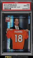 Peyton Manning [Aspirations] #45 Football Cards 2012 Panini Elite Prices