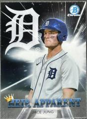 Jace Jung #HA-10 Baseball Cards 2022 Bowman Draft Heir Apparent Prices