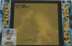 John Elway [Gold] #32 Football Cards 1996 Pinnacle Laser View Prices