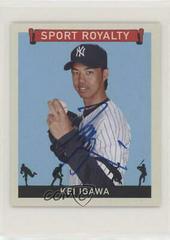 Kei Igawa [Autograph] #SR-KI Baseball Cards 2007 Upper Deck Goudey Sport Royalty Prices