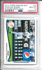 Mariano Rivera [Running Onto Field] #42 Baseball Cards 2014 Topps Opening Day Prices