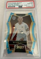 Wayne Rooney [Light Blue Prizm Die Cut] #169 Soccer Cards 2016 Panini Select Prices