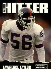 Lawrence Taylor #319 Football Cards 1992 Skybox Impact Prices
