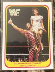 Macho Man Randy Savage, Miss Elizabeth #8 Wrestling Cards 1991 Merlin WWF Prices