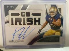 Kyren Williams #RA-KWI Football Cards 2022 Panini Immaculate Collegiate Rookie Autographs Prices