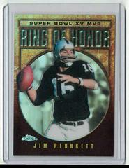 Jim Plunkett [Refractor] #JP15 Football Cards 2002 Topps Chrome Ring of Honor Prices
