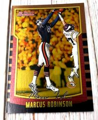 Marcus Robinson [Gold] #11 Football Cards 2000 Bowman Prices