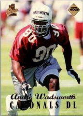 Andre Wadsworth #220 Football Cards 1998 Collector's Edge 1st Place Prices