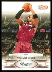 Dwyane Wade #53 Basketball Cards 2009 Panini Prestige Prices