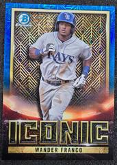 Wander Franco [Blue] #BI-11 Baseball Cards 2023 Bowman Chrome Iconic Prices