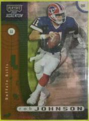 Rob Johnson #10 Football Cards 2000 Playoff Momentum Prices