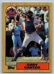 Gary Carter #20 Baseball Cards 1987 Topps Tiffany Prices