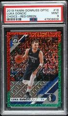 Luka Doncic [Choice Red, Green] #16 Basketball Cards 2019 Panini Donruss Optic Prices