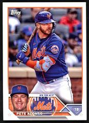 Pete Alonso #NYM-1 Baseball Cards 2023 Topps Team Set Prices