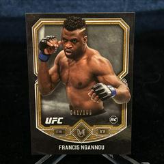 Francis Ngannou [Copper] Ufc Cards 2017 Topps UFC Museum Collection Prices