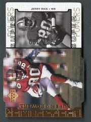 Jerry Rice [Bronze Die Cut] #S2 Football Cards 1998 Upper Deck Super Powers Prices