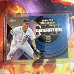 Spencer Torkelson Baseball Cards 2022 Topps Chrome Update Generation Now Prices
