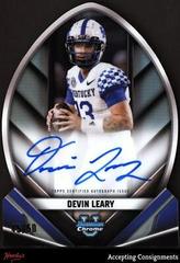 Devin Leary #FOFA-DL Football Cards 2023 Bowman Chrome University Future of Autographs Prices