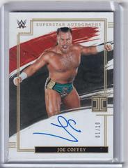 Joe Coffey [Holo Gold] Wrestling Cards 2022 Panini Impeccable WWE Superstar Autographs Prices