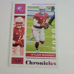Kyler Murray [Pink] #1 Football Cards 2020 Panini Chronicles Prices