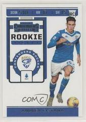 Andrea Cistana Soccer Cards 2019 Panini Chronicles Contenders Rookie Ticket Prices