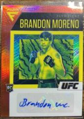 Brandon Moreno [Red] #FA-BMR Ufc Cards 2021 Panini Chronicles UFC Flux Auto Prices