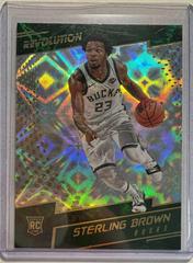 Sterling Brown Galactic Basketball Cards 2017 Panini Revolution Prices