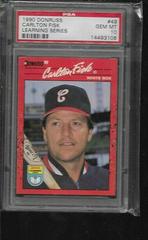 Carlton Fisk #49 Baseball Cards 1990 Donruss Learning Series Prices