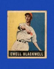 Ewell Blackwell #39 Baseball Cards 1948 Leaf Prices
