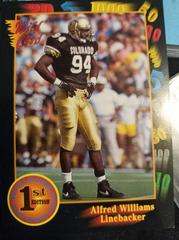 Alfred Williams #84 Football Cards 1991 Wild Card Prices