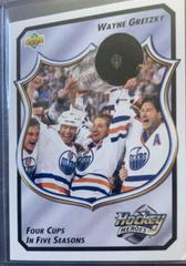 Four Cups in Five Seasons #13 Hockey Cards 1992 Upper Deck Wayne Gretzky Heroes Prices