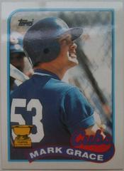 Mark Grace #465 Baseball Cards 1989 Topps Tiffany Prices