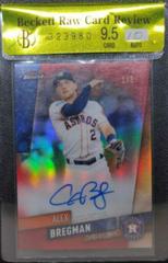 Alex Bregman [Red Refractor] #FA-AB Baseball Cards 2019 Topps Finest Autographs Prices